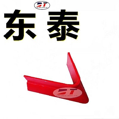 定制犁煤器高分子耐磨聚乙烯副犁刀 60度三角形聚氨酯犁煤器刀頭