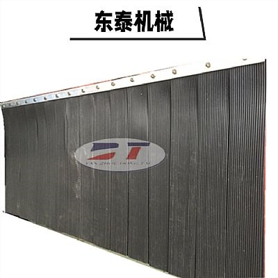 源頭廠家批發阻燃橡膠擋塵簾|導料槽升降式擋灰簾|聚氨脂軟膠簾