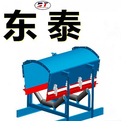 定制弓形喇叭口導料槽 來圖加工無動力全密封除塵導料槽